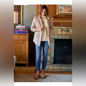Frank & Eileen | Belfast Triple Fleece Pea Coat | Beige | XS